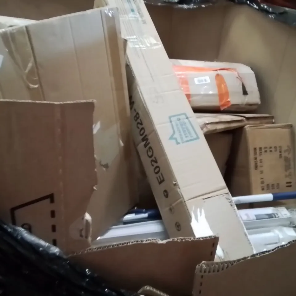 PALLET OF ASSORTED HOUSEHOLD GOODS AND PRODUCTS TO INCLUDE;PLAY MAT,CAPTAIN AMERICA SHIELD,ROLLER BLINDS