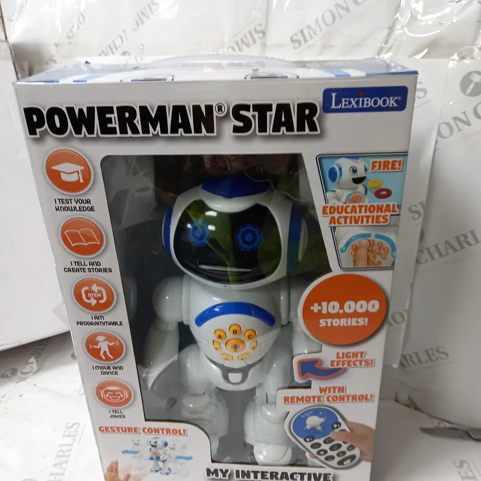 BOXED POWERMAN STAR RRP £49.99