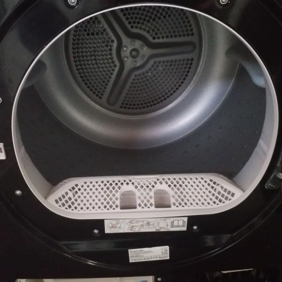 RUSSELL HOBBS RH8CTD111B 11 SERIES, 8KG CONDENSER DRYER IN BLACK