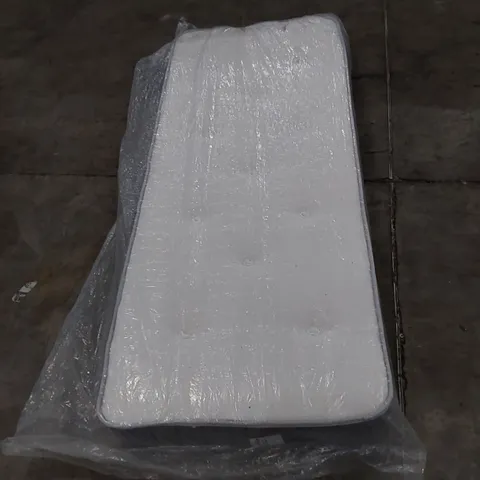 QUALITY BAGGED 2'6" SMALL SINGLE NATURAL OPEN COIL MATTRESS