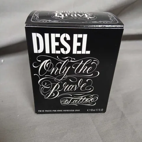 BOXED DIESEL ONLY THE BRAVE TATTOO EAU DE TOILETTE 50ML