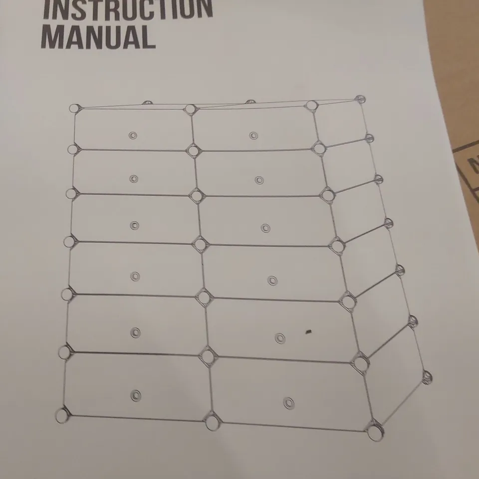 BOXED SHOE CABINET