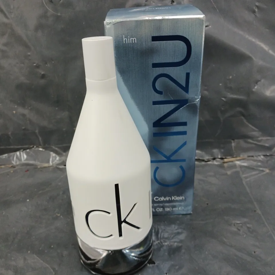 CALVIN KLEIN CKIN2U HIM EAU DE TOILETTE 150ML - COLLECTION ONLY  RRP £65