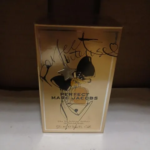 BOXED AND SEALED MARC JACOBS PERFECT INTENSE EAU DE PARFUM 50ML 