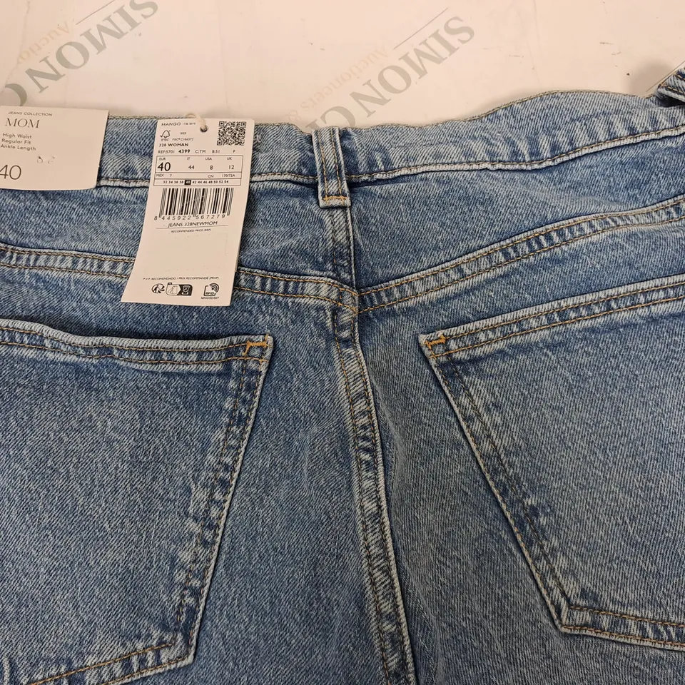 MNG HIGH WAIST MOM JEANS - 40