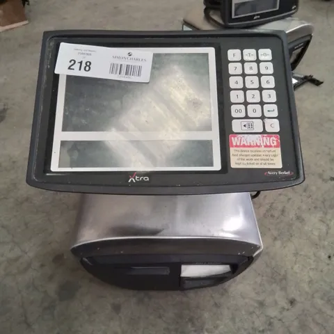 AVERY BERKEL XTS 600 LABEL & RECEIPT PRINTING TERMINAL