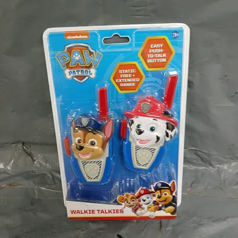 PAW PATROL WALKIE TALKIE 