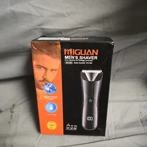 MIGUAN MEN'S SHAVER MG-688 – USB RECHARGEABLE, BOXED