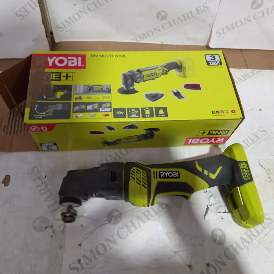 RYOBI ONE+ R18MT-0 18V CORDLESS MULTI TOOL