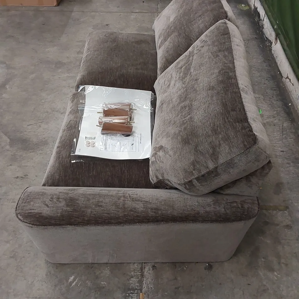 DESIGNER FABRIC UPHOLSTERED SOFA PIECE