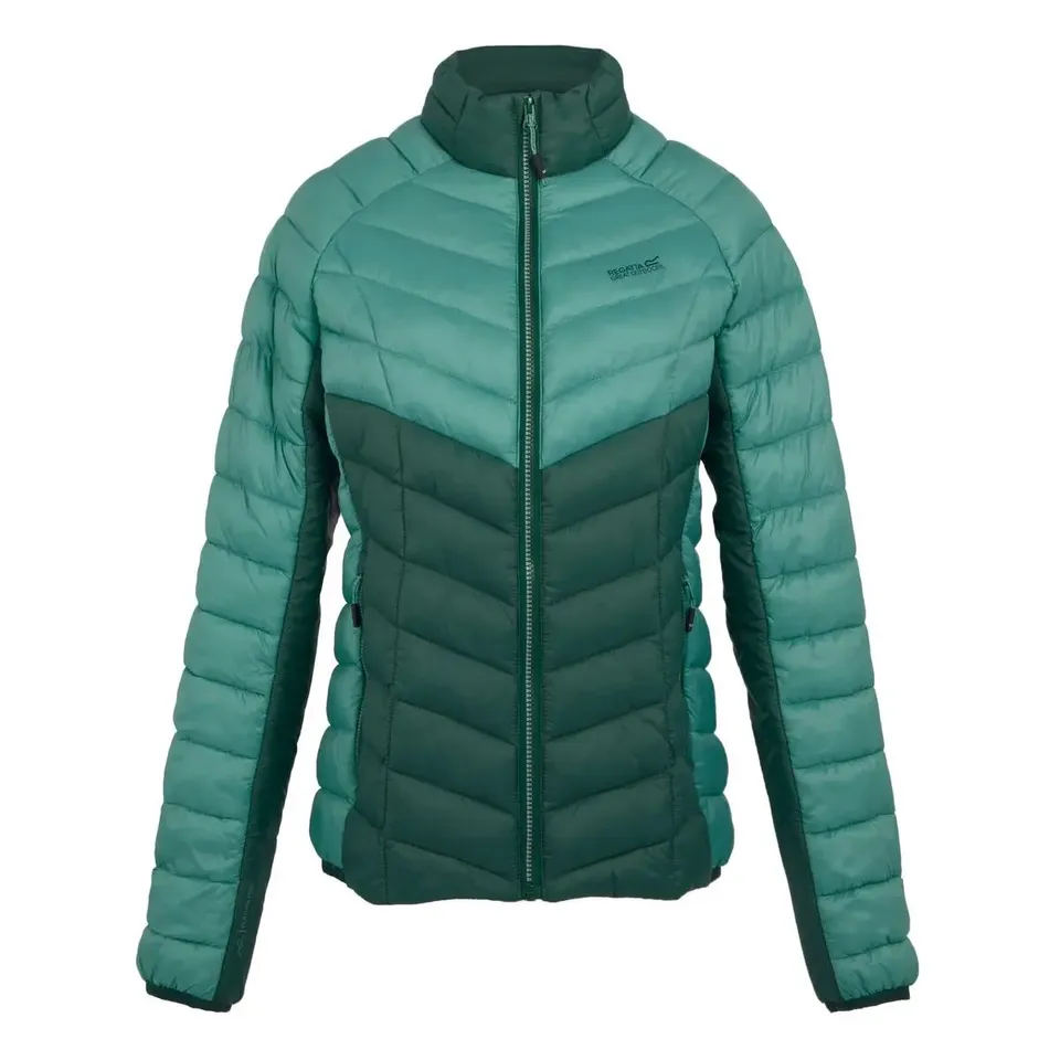 BRAND NEW REGATTA WOMENS DALENT PADDED JACKET IN DUSTY/FOREST GREEN - UK 10