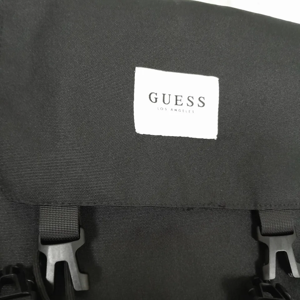 GUESS LOS ANGLES BLACK BACKPACK 
