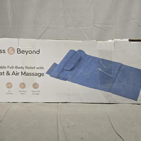 BLISS & BEYOND PORTABLE FULL-BODY RELIEF WITH HEAT & AIR MASSAGE