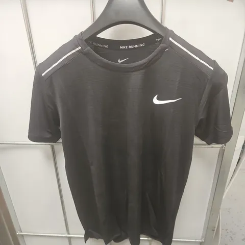 NIKE RUNNING T‑SHIRT DRY-FIT – MEN'S, BLACK, SIZE M (MADE IN THAILAND)