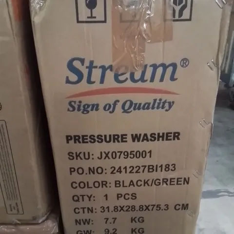 BOXED STREAM PRESSURE WASHER 