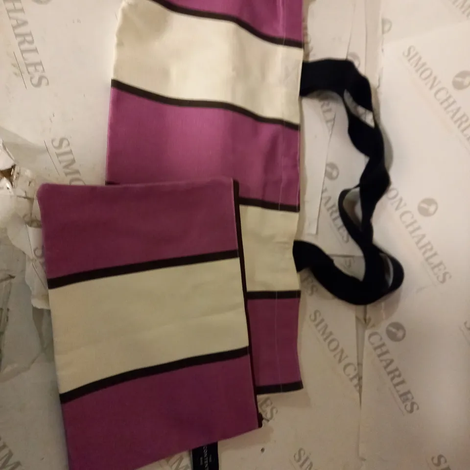 THE CONTENTS BAG TOTE AND SMALL ZIP UP BAG