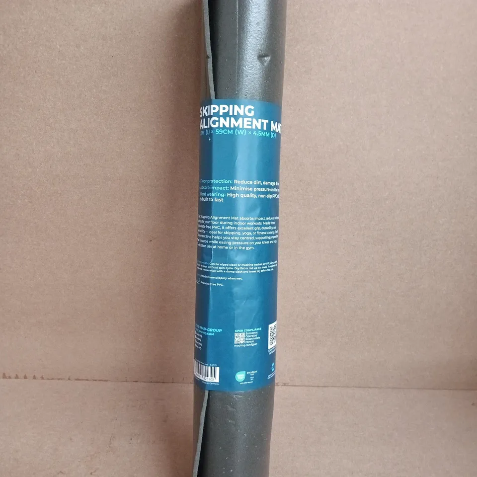FITNESS MAD SKIPPING ALIGNMENT MAT – 4.5M ROLL,