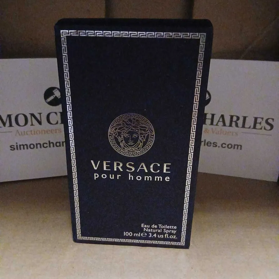 BOXED VERSACE POUR HOMME EAU DE TOILETTE 100ML