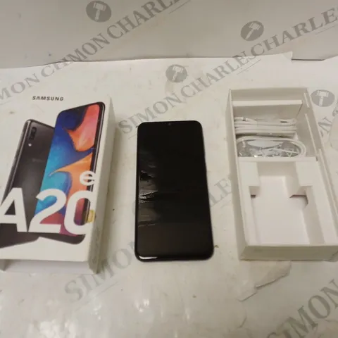 SAMSUNG A20E BOXED PHONE WITH ACCESSORIES