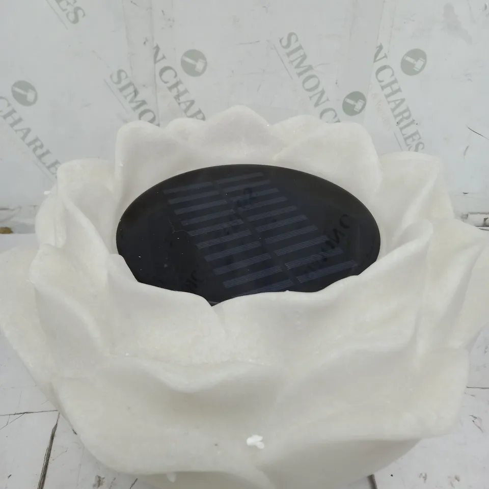 BOXED MY GARDEN STORIES LARGE LED LOTUS LIGHT