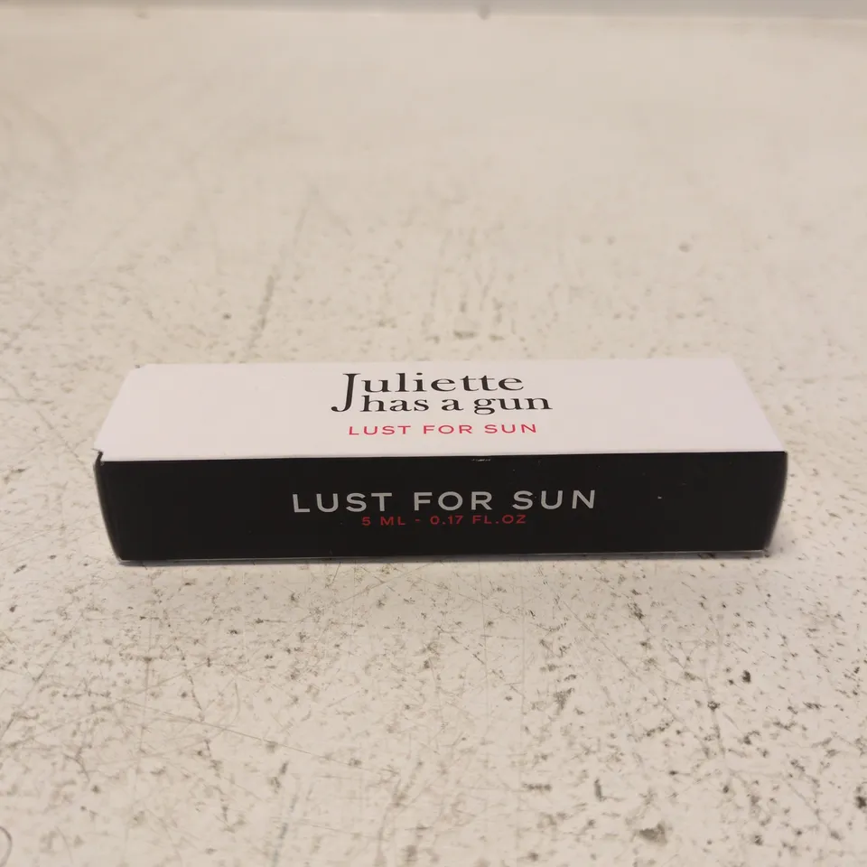 JULIETTE HAS A GUN LUST FOR SUN – FRAGRANCE 5ML TRAVEL SIZE, BOXED