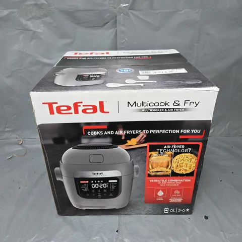 BOXED TEFAL MULTICOOKER & FRYER