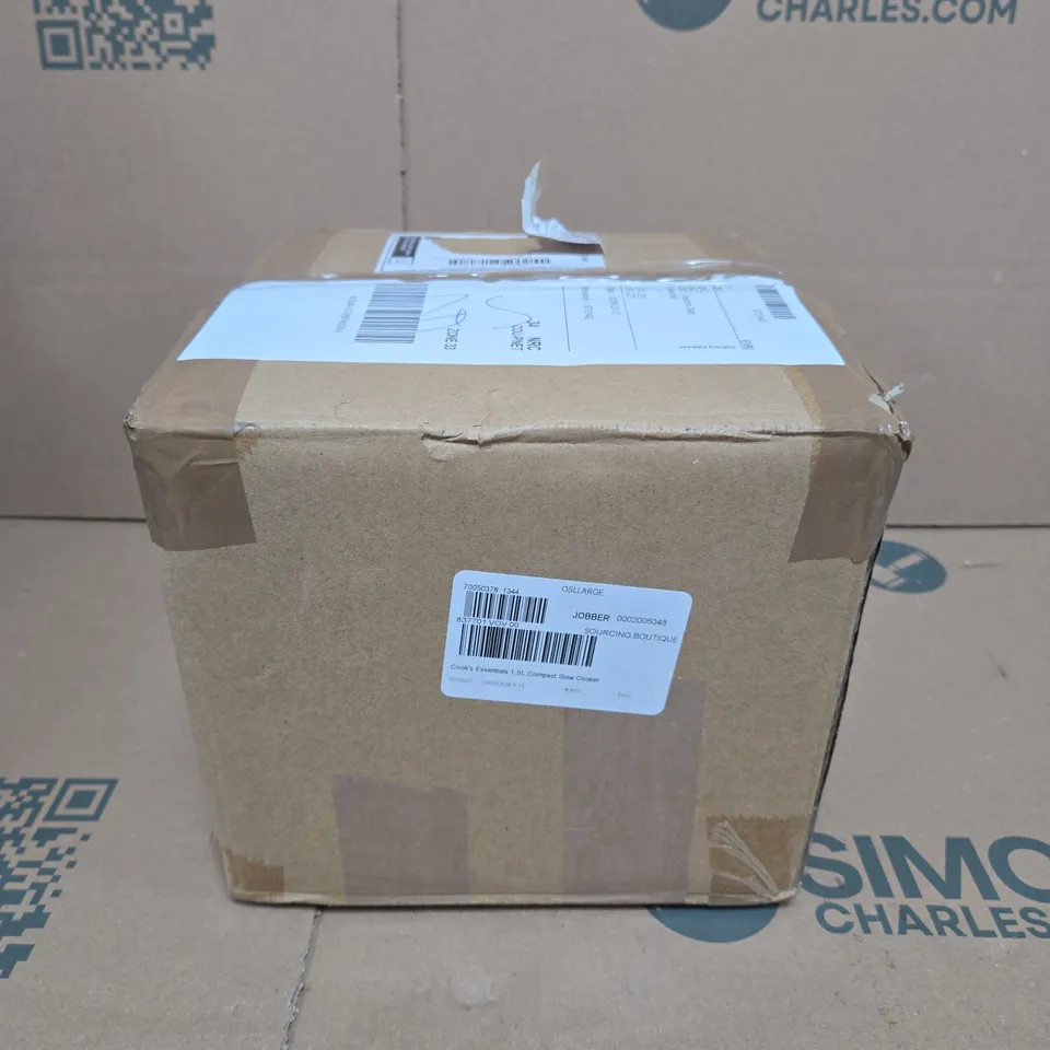 COOKS ESSENTIALS COMPACT SLOW COOKER