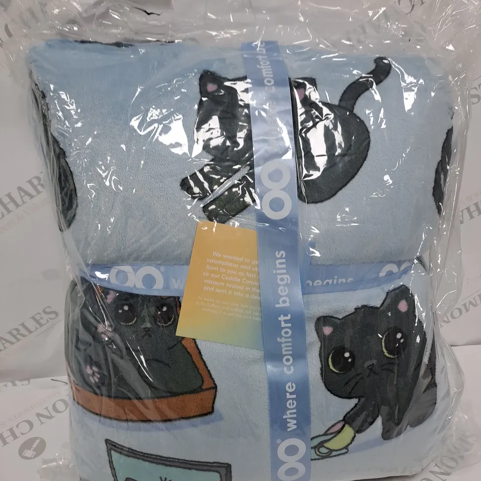 PACKAGED BLACK CAT OODIE