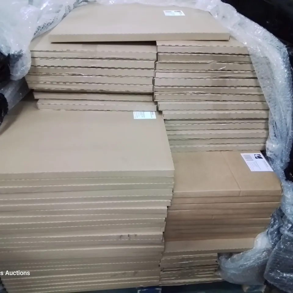 PALLET OF BOXED PANELS, INCLUDING CHILTERN 300mm MID DRAWER FACIAS, CHILTERN 600mm BASIN DOORS