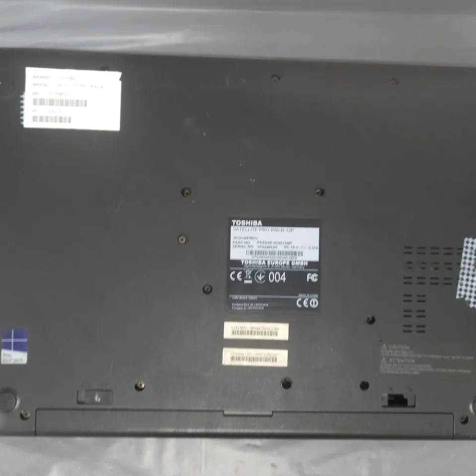 TOSHIBA SATELLITE PRO R50-B	15 INCH I3-4005U 1.70GHZ