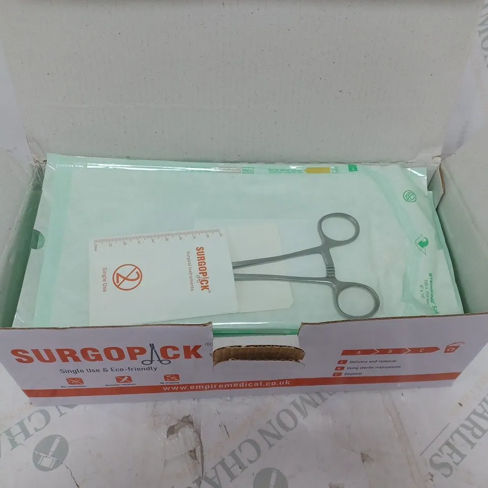 LOT OF APPROX. 19 PAIRS OF SPENCER WELLS ARTERY FORCEPS 20CM STRAIGHT