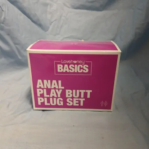 LOVEHONEY BASICS ANAL PLAY BUTT PLUG SET