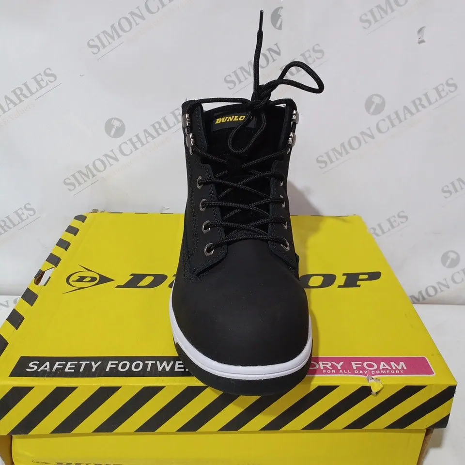 BOXED DUNLOP NEBRASKA MENS SAFETY BOOTS - 10