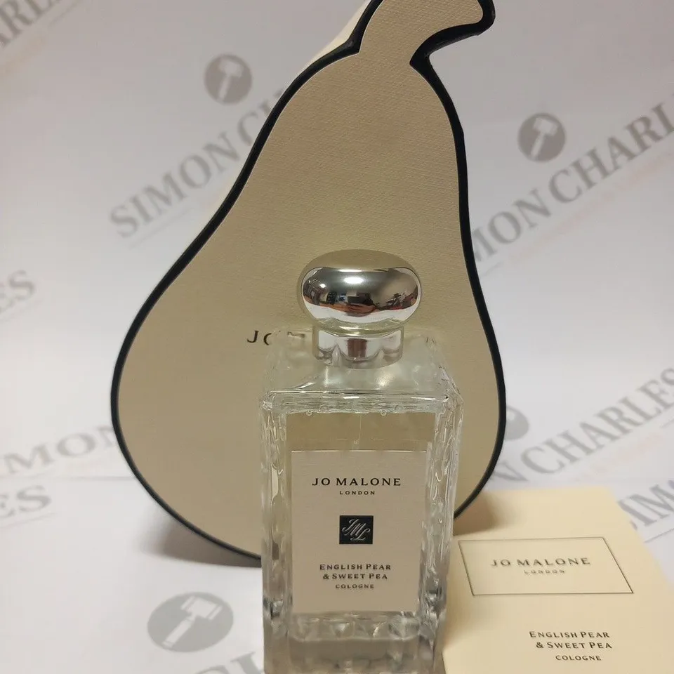 BOXED JO MALONE ENGLISH PEA AND SWEET PEAR COLOGNE 100ML