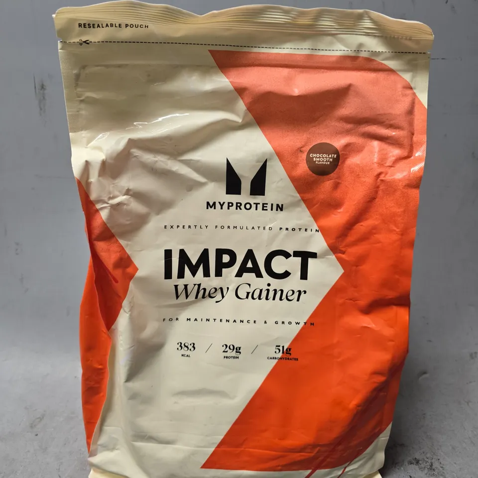 MY PROTEIN IMPACT WHEY GAINER CHOCOLATE SMOOTH 2.5KG