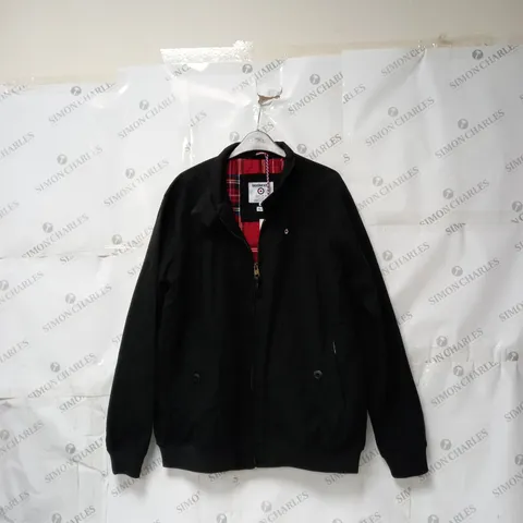 MEN'S LAMBRETTA SHOWER RESISTANT HARRINGTON JACKET SIZE M