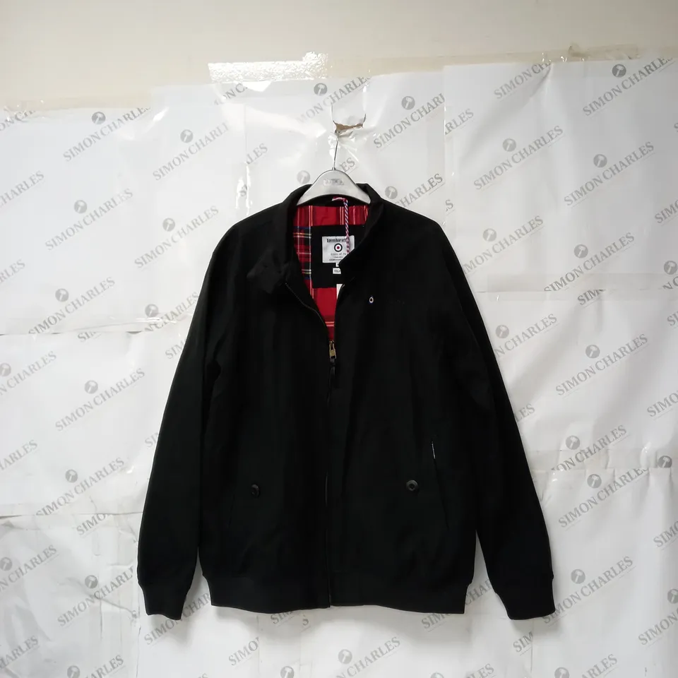 MEN'S LAMBRETTA SHOWER RESISTANT HARRINGTON JACKET SIZE M