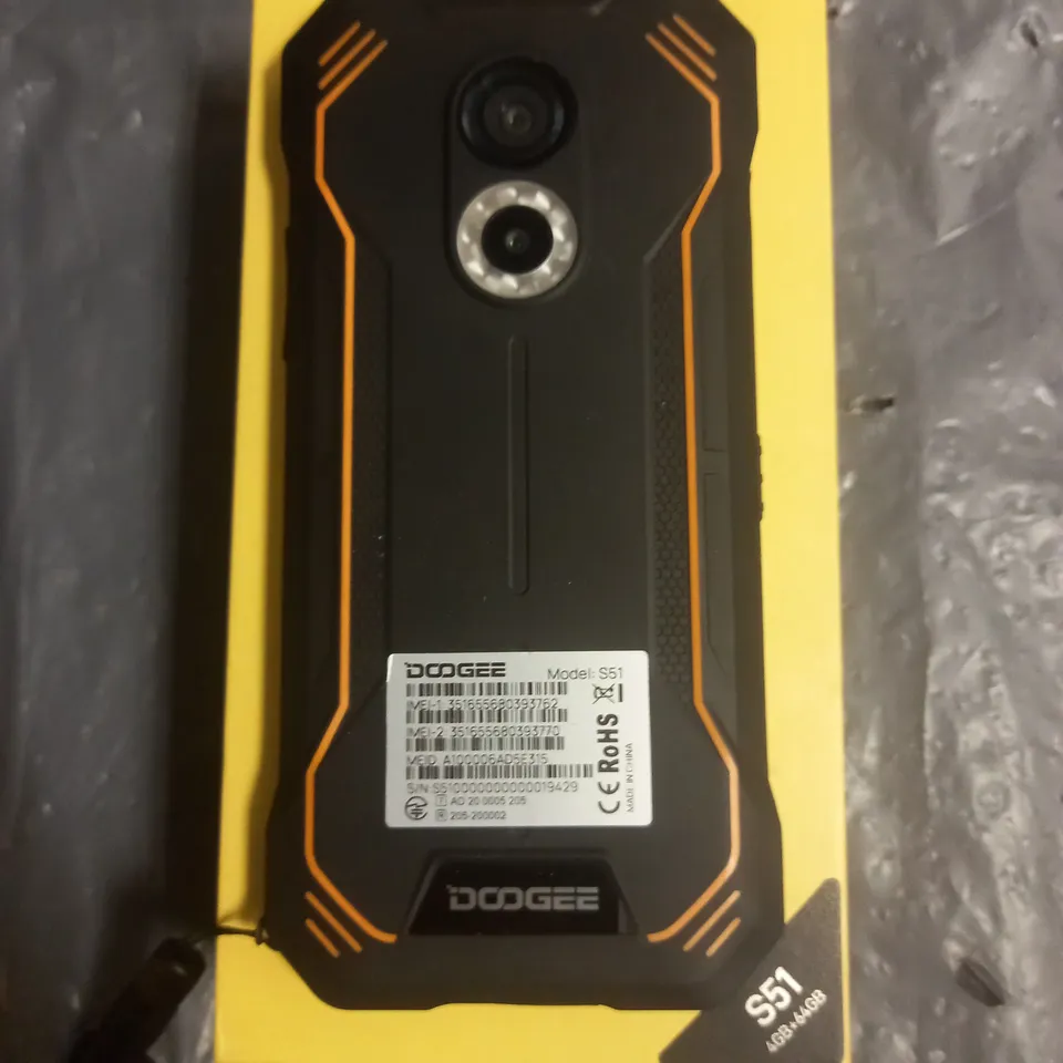 BOXED DOOGEE S51 4GB+64GB RUGGED SMARTPHONE