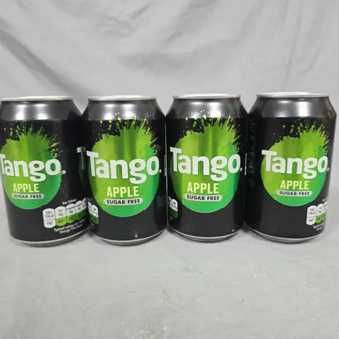 LOT OF 24 TANGO APPLE SUGAR FREE - 330ML