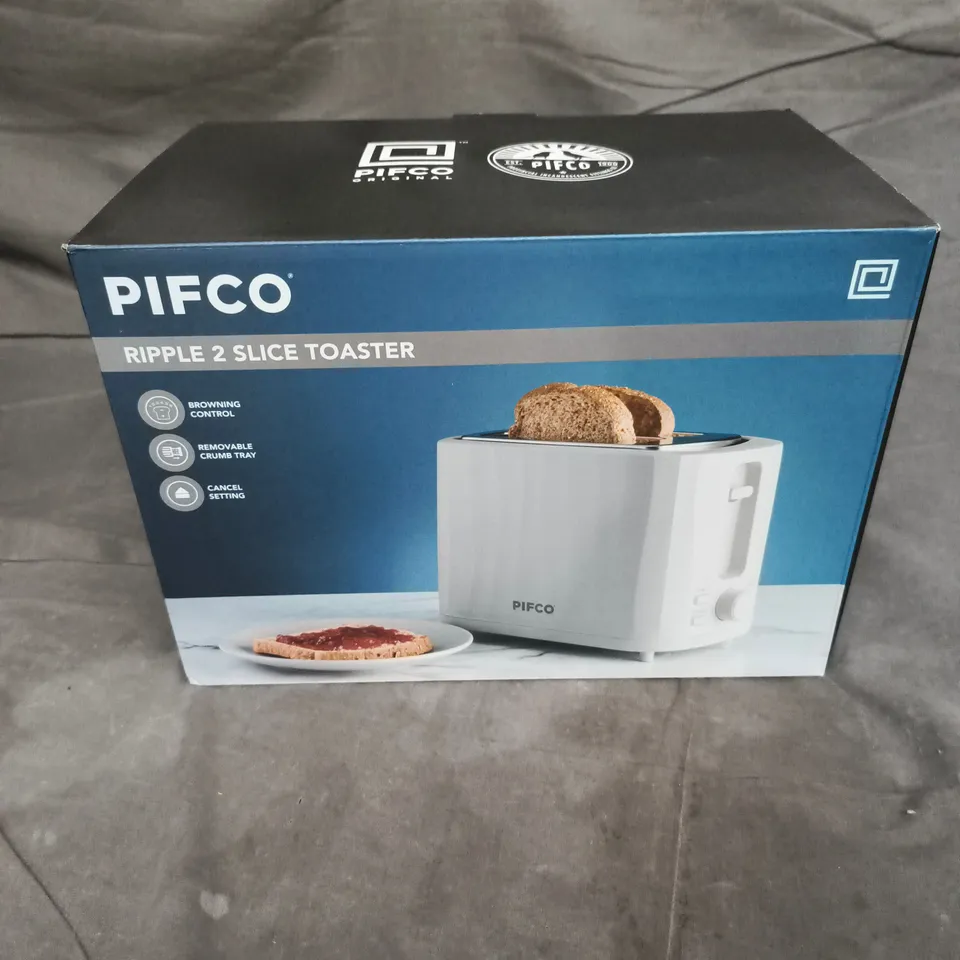 PIFCO RIPPLE 2-SLICE TOASTER