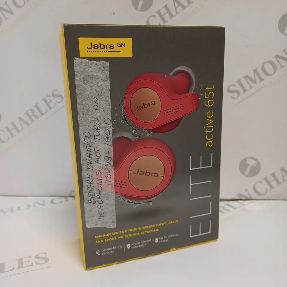 BOXED JABRA ELITE ACTIVE 65T EARBUDS