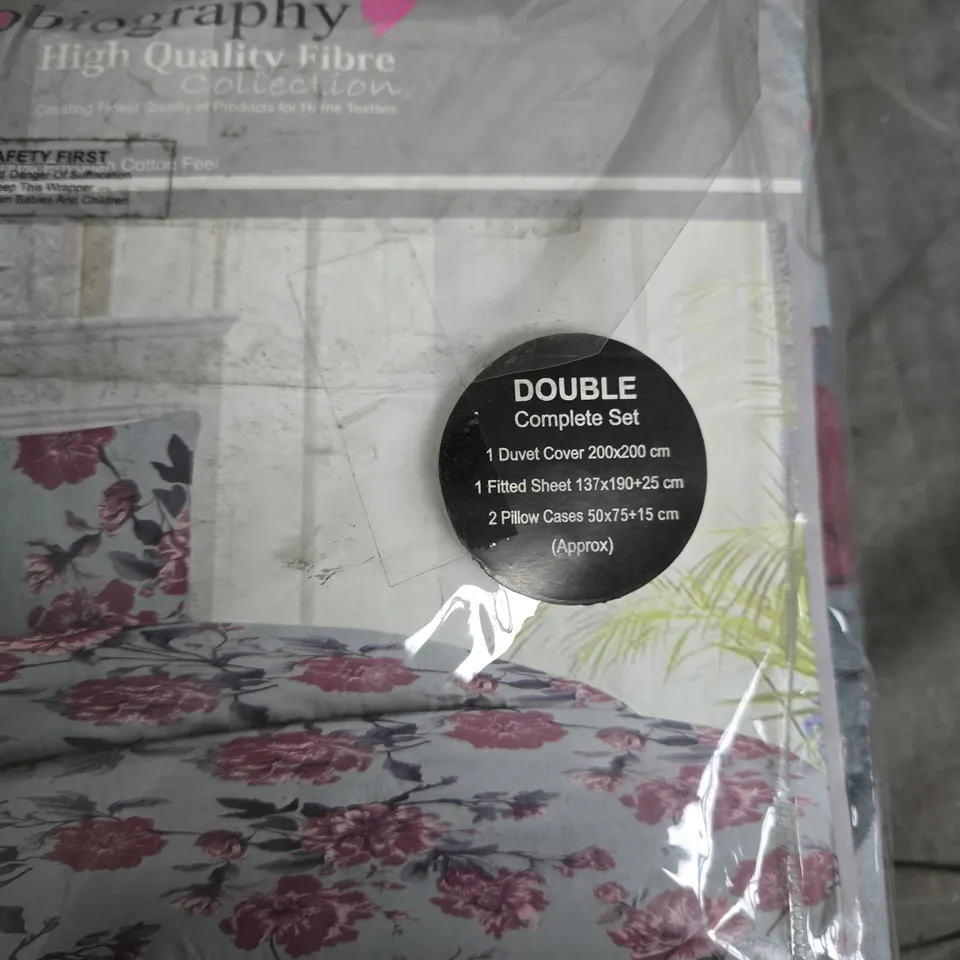 MOON STAR LONDON LUXURIOUS PRINTED BED LINEN – DOUBLE COMPLETE SET