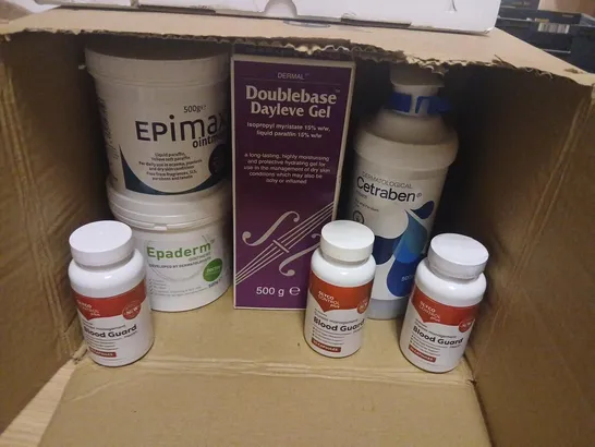 Lot 36: APPROXIMATELYU 10 ASSORTED PRODUCTS TO INCLUDE; DERMAL ...