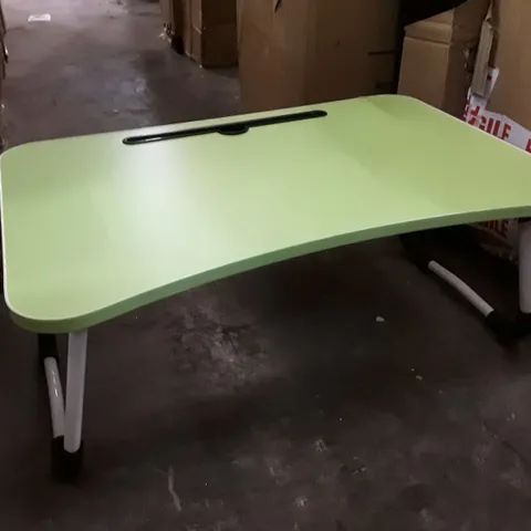 BOXED LAPTOP BED TRAY - GREEN