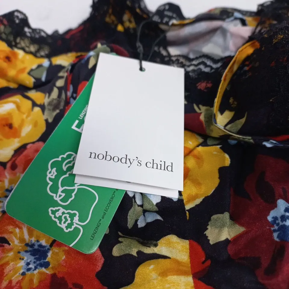 NOBODY'S CHILD OLIVIA CAMI TOP – FLORAL PRINT, UK 8 (EU 36, USA 4)