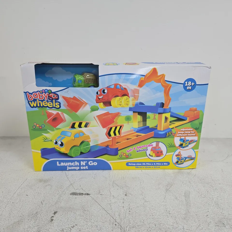 BOXED BABY WHEELS LAUNCHNGO JUMP SET