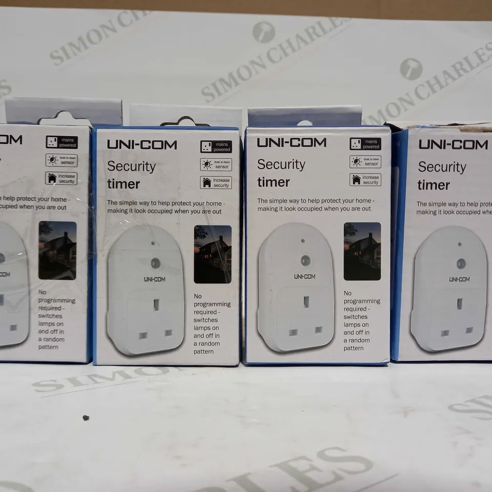 UNI-COM SET OF 4 SECURITY TIMERS