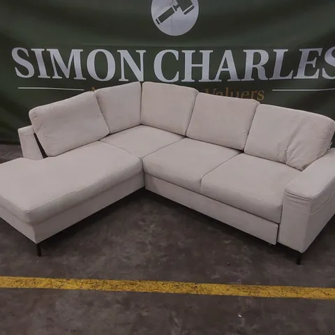 QUALITY DESIGNER LOFTY LILLY 6 SEATER CORNER SOFA BED