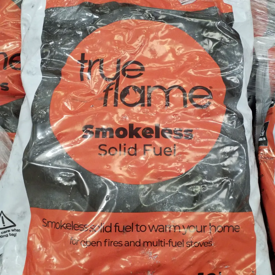 PALLET CONTAINING APPROXIMATELY 45 BAGS OF  TRUE FLAME SMOKELESS SOLID FUEL