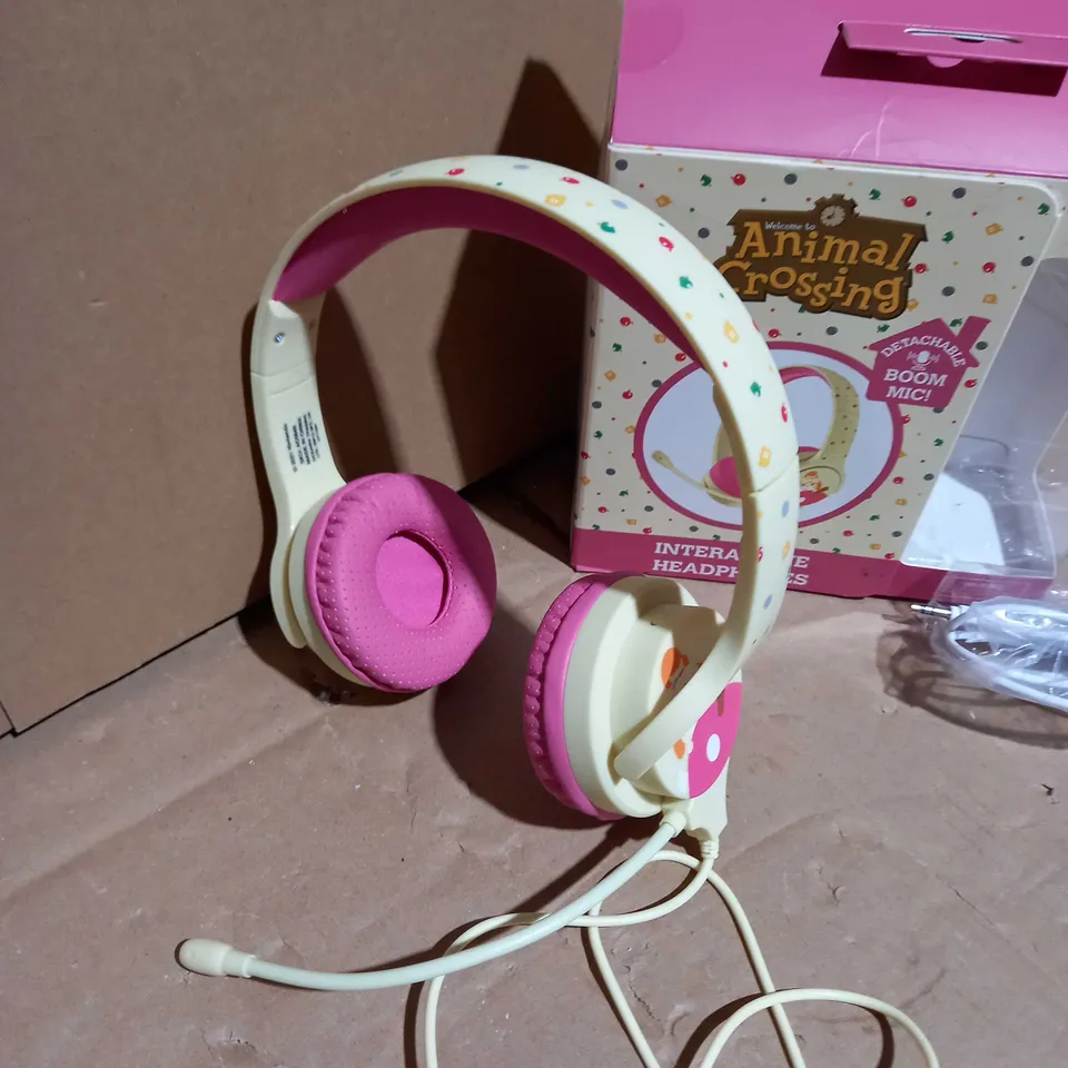ANIMAL CROSSING INTERACTIVE HEADPHONES 